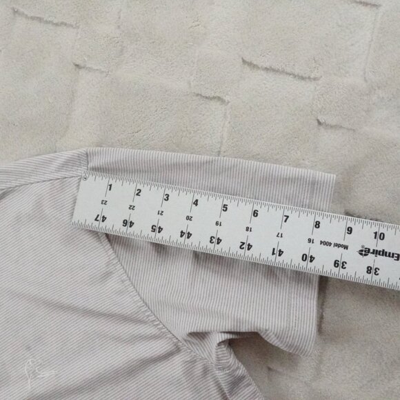 Rhoback Polo Shirt Mens Small Striped Performance Golf Casual - Picture 8 of 10